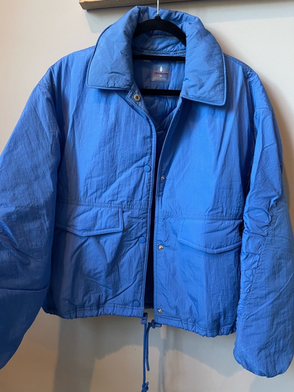 FP Movement by Free People Electric Blue Puffer Jacket